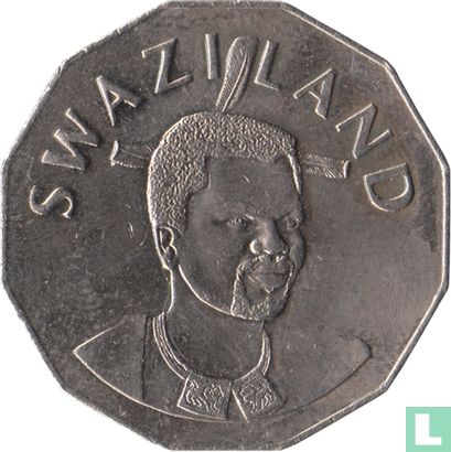 Swaziland 50 cents 1998 - Afbeelding 2