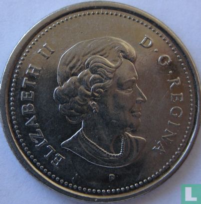 Canada 25 cents 2003 (with SB - without W) - Image 2