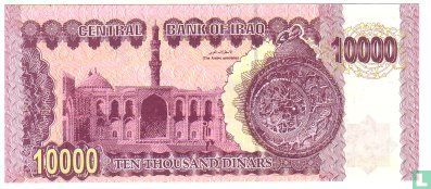 Irak 10.000 Dinar (lila) - Bild 2