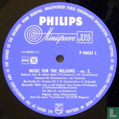 Music for the Millions - no.2 - Bild 3