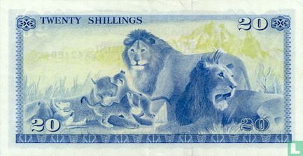 20 shillings du Kenya - Image 2