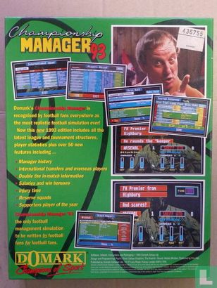 Championship Manager 93 - Afbeelding 2