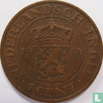 Dutch East Indies 1 cent 1914 - Image 1