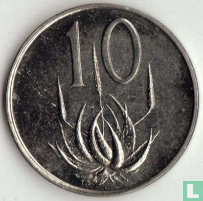 Zuid-Afrika 10 cents 1966 (SOUTH AFRICA) - Afbeelding 2