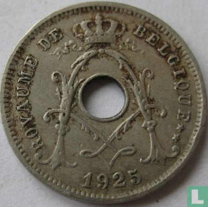 België 5 centimes 1925 (FRA) - Afbeelding 1