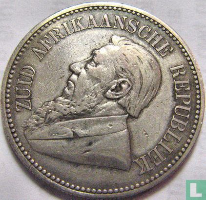 Zuid-Afrika 2½ shillings 1892 - Afbeelding 2