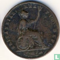 Royaume Uni ½ penny 1827 - Image 2
