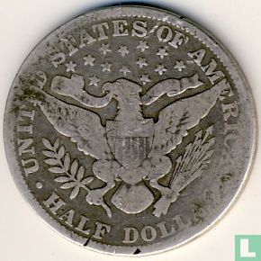 Verenigde Staten ½ dollar 1895 (zonder letter) - Afbeelding 2