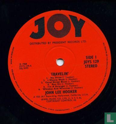 John Lee Hooker ... Travelin' - Image 3