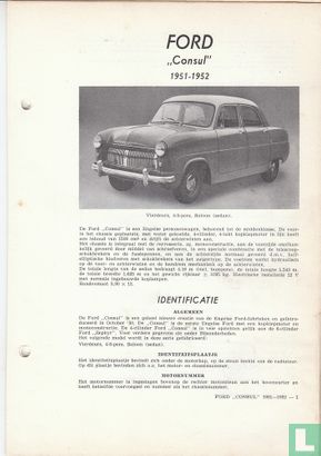 Ford "Consul" 1951-1952  - Afbeelding 1