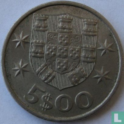 Portugal 5 escudos 1979 - Afbeelding 2