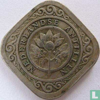 Netherlands Antilles 5 cent 1963 - Image 2