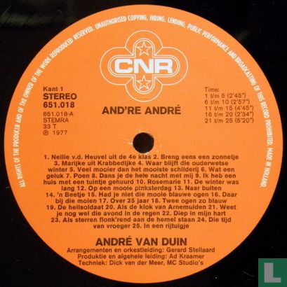 And're André [50 onvergetelijke liedjes] - Bild 3