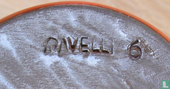 Ravelli vaasje model 6, oranje - Afbeelding 2