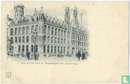 Het nieuwe Post en Telegraafgebouw, Amsterdam