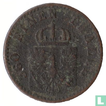 Pruisen 1 pfennig 1866  - Afbeelding 2