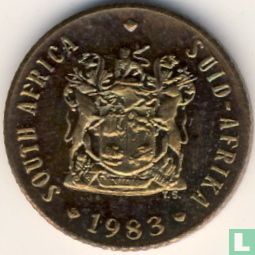 Zuid-Afrika ½ cent 1983 (PROOF) - Afbeelding 1