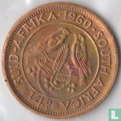 Afrique du Sud ¼ penny 1960 - Image 1