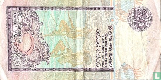 Sri Lanka 20 Rupees - Afbeelding 2