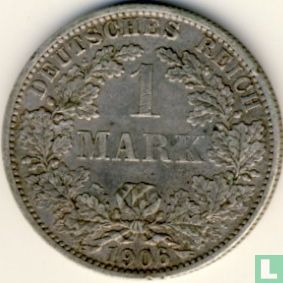 Duitse Rijk 1 mark 1906 (A) - Afbeelding 1