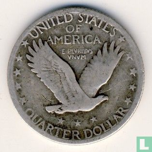 United States ¼ dollar 1926 (without letter) - Image 2