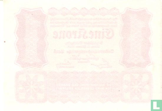 Austria 1 Krone 1922 - Image 2