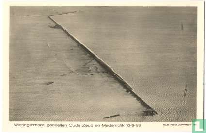 Wieringermeerdijk, gedeelten Oude Zeug en Medemblik 10-9-1928