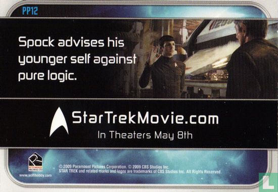 Spock advises his younger self against pure logic. - Bild 2
