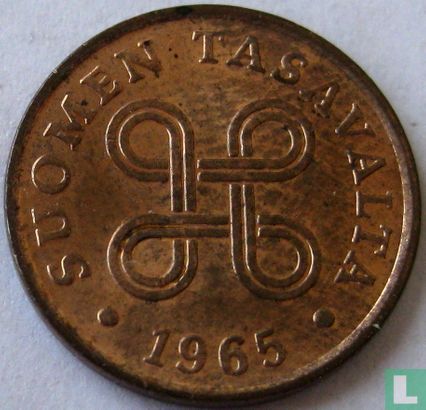 Finland 1 penni 1965 - Afbeelding 1