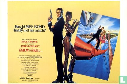 EO 00737 - Bond Classic Posters - A View to a Kill - Afbeelding 1
