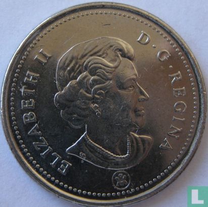 Canada 25 cents 2006 (met muntteken) - Afbeelding 2
