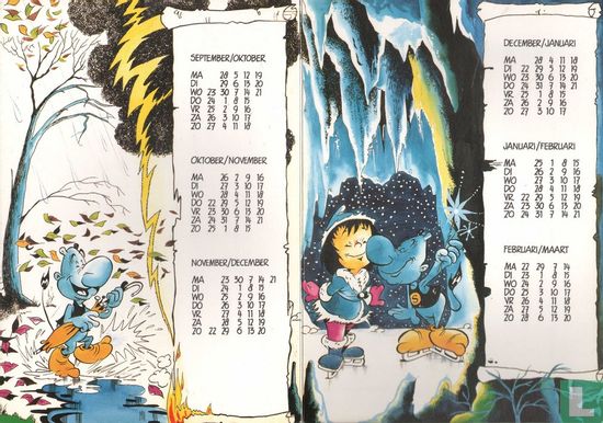 Het Stripschap seizoenenkalender 1987-1988 - Image 3