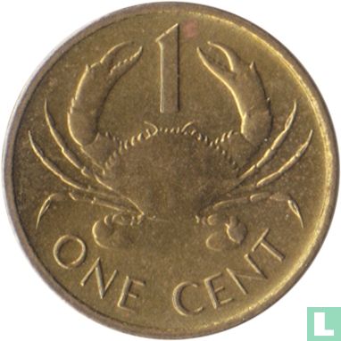 Seychellen 1 Cent 1982 - Bild 2