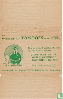 Tom Poes kaart 24 - Image 2