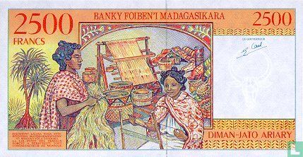 Madagascar 2500 Francs  - Afbeelding 2