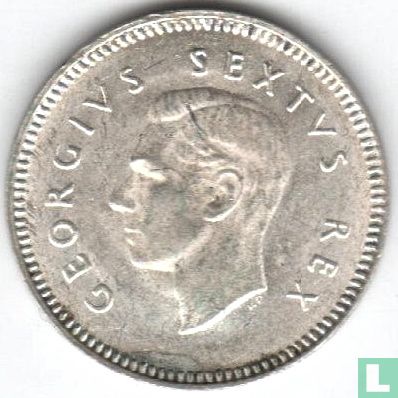South Africa 3 pence 1951 - Image 2