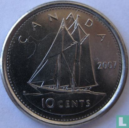 Canada 10 cents 2007 (rechte 7) - Afbeelding 1