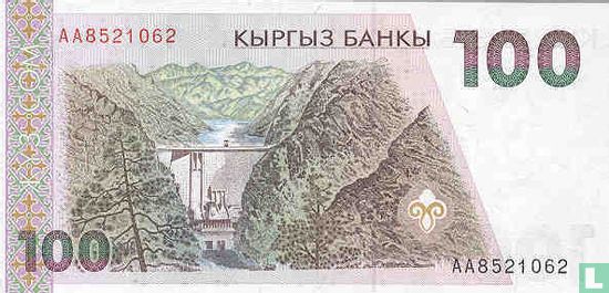 Kirgizië 100 Som  - Afbeelding 2