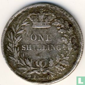 Verenigd Koninkrijk 1 shilling 1846 - Afbeelding 1