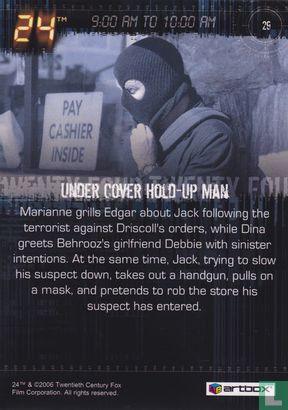 Under Cover Hold-up Man - Image 2