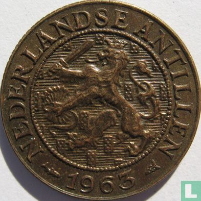 Antilles néerlandaises 1 cent 1963 - Image 1