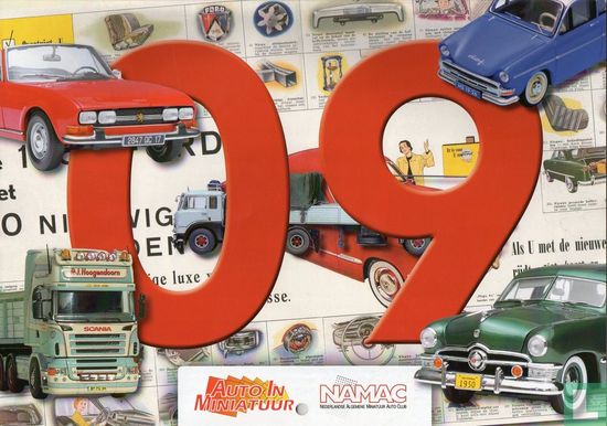 Auto In Miniatuur kalender 2009 - Image 1