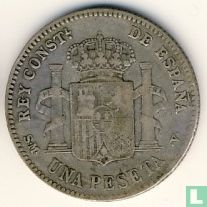 Spanje 1 peseta 1902 - Afbeelding 2