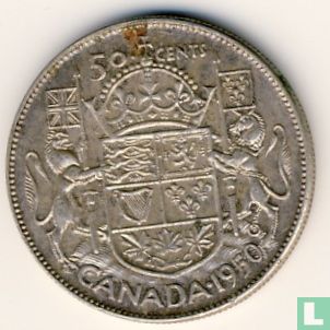Canada 50 cents 1950 - Afbeelding 1