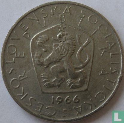 Tchécoslovaquie 5 korun 1966 - Image 1