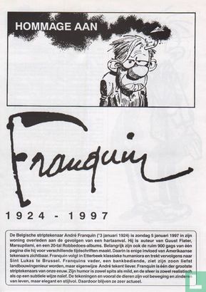 Expositieboekje Hommage aan Franquin - Image 1