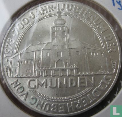 Oostenrijk 100 schilling 1978 "700th anniversary of Gmunden" - Afbeelding 1