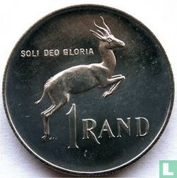 Afrique du Sud 1 rand 1973 - Image 2