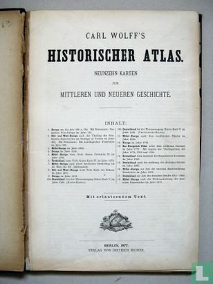 Wolff's Historischer Atlas - Image 3