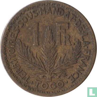 Togo 1 franc 1924 - Image 2